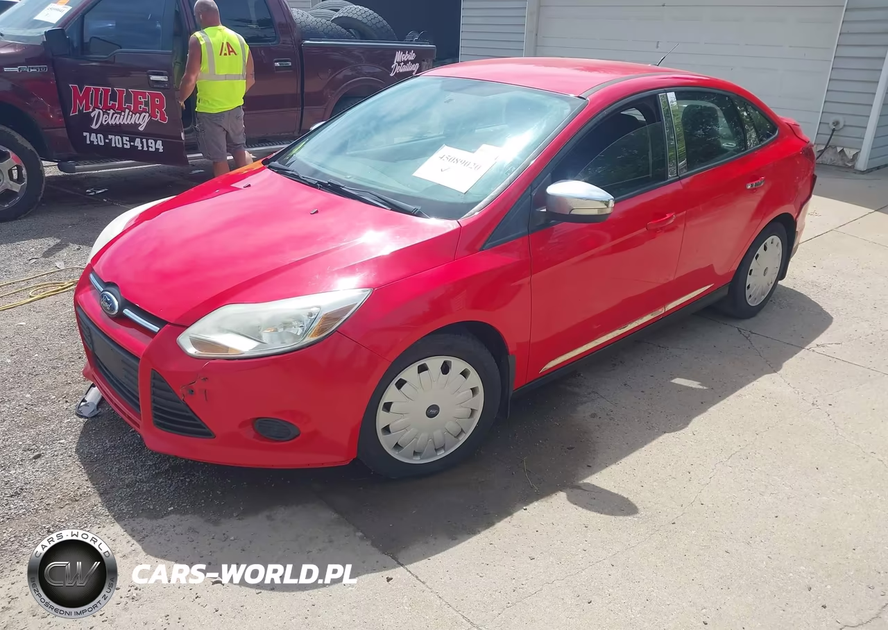 2014 Ford Focus Se VIN:1FADP3F21EL361272 - 2