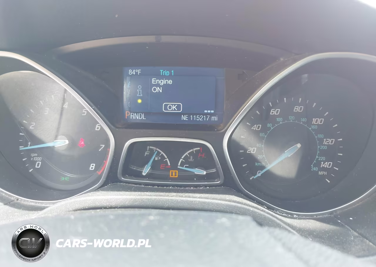2014 Ford Focus Se VIN:1FADP3F21EL361272 - 7