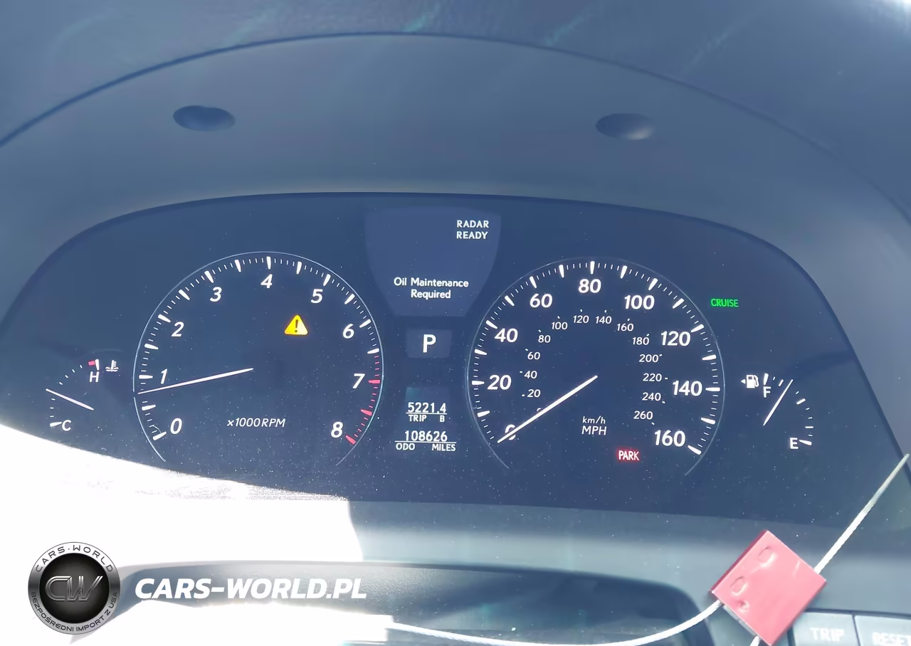 2007 Lexus Ls 460 L VIN:JTHGL46F275013675 - 7