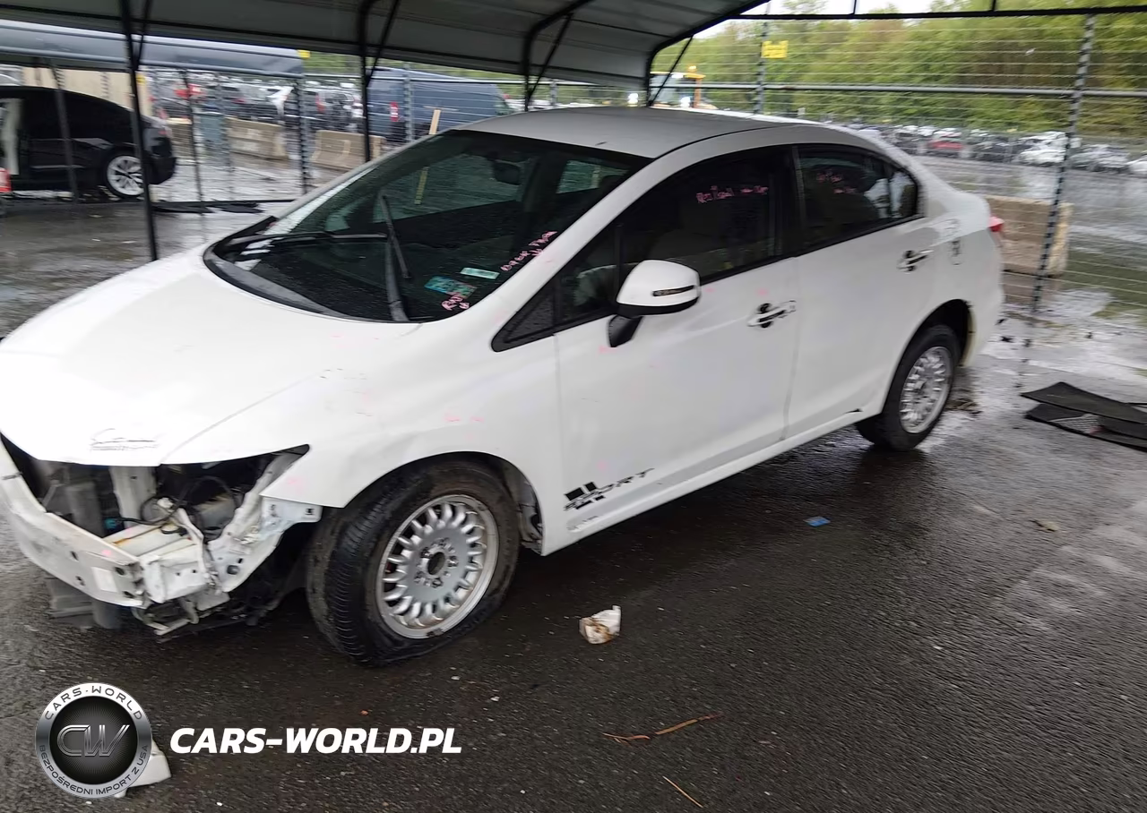 2013 Honda Civic Lx VIN:19XFB2F58DE274806 - 2