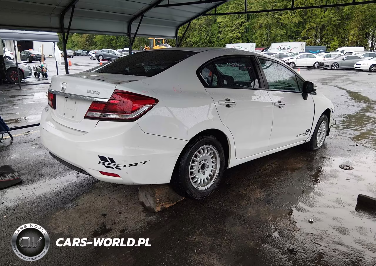 2013 Honda Civic Lx VIN:19XFB2F58DE274806 - 4