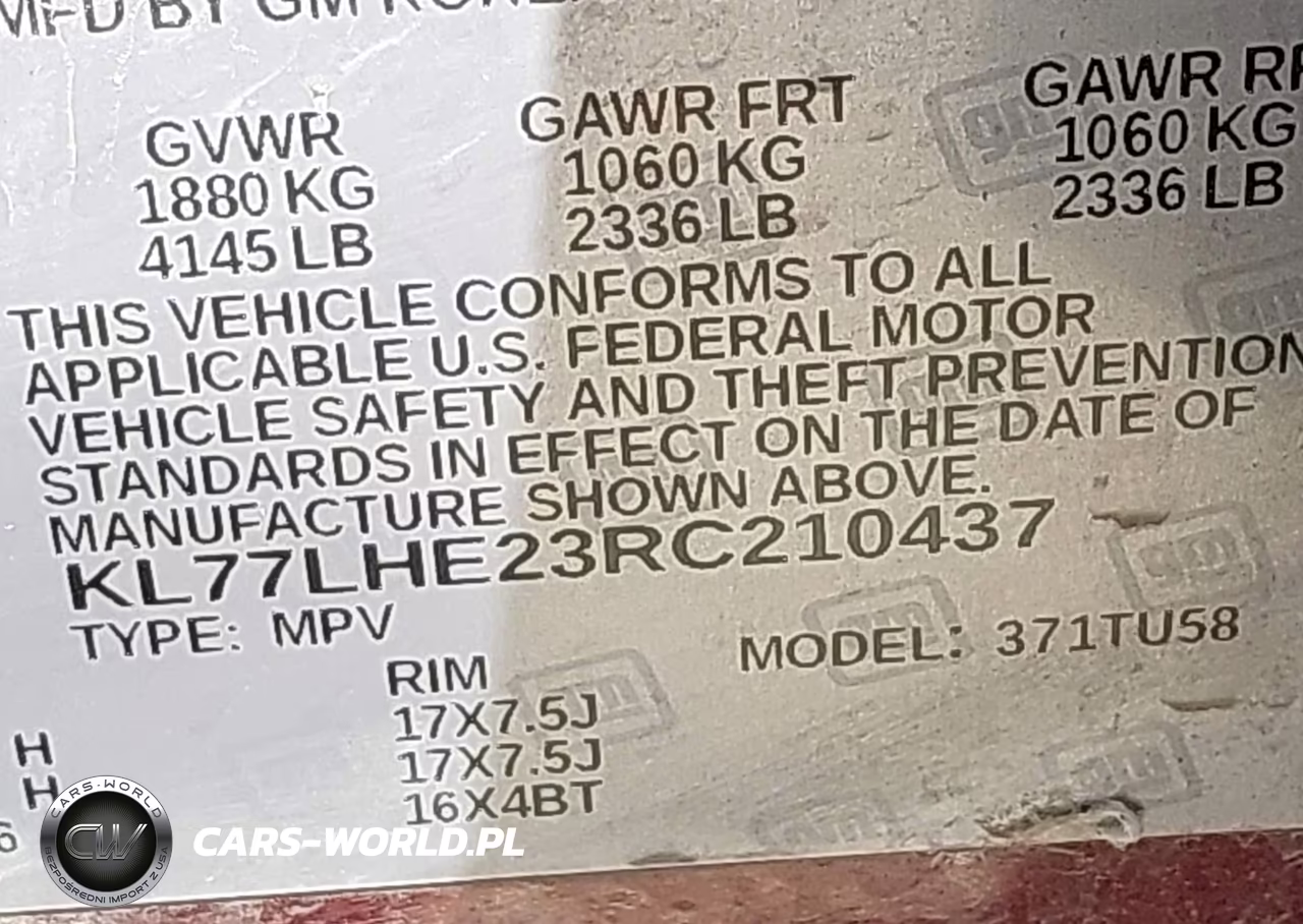 2024 Chevrolet Trax Fwd Lt VIN:KL77LHE23RC210437 - 9