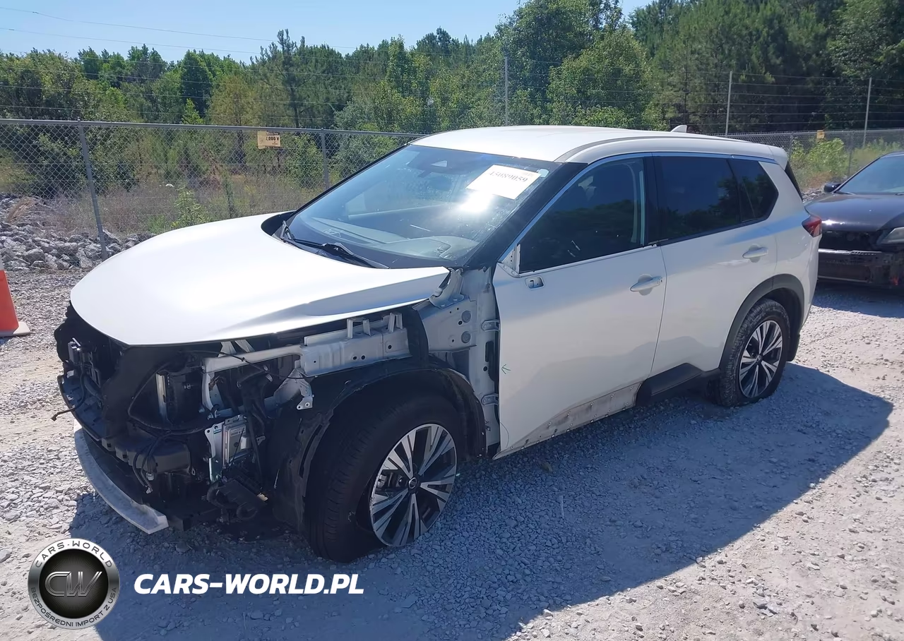 2021 Nissan Rogue Sv Fwd VIN:JN8AT3BA2MW007378 - 2
