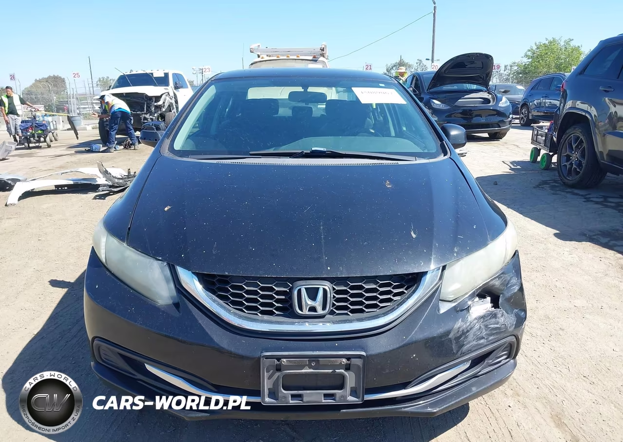 2013 Honda Civic Lx VIN:19XFB2F52DE295523 - 12