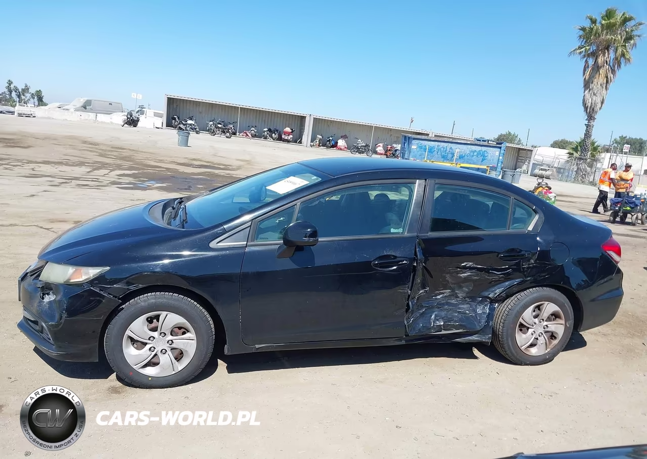 2013 Honda Civic Lx VIN:19XFB2F52DE295523 - 14