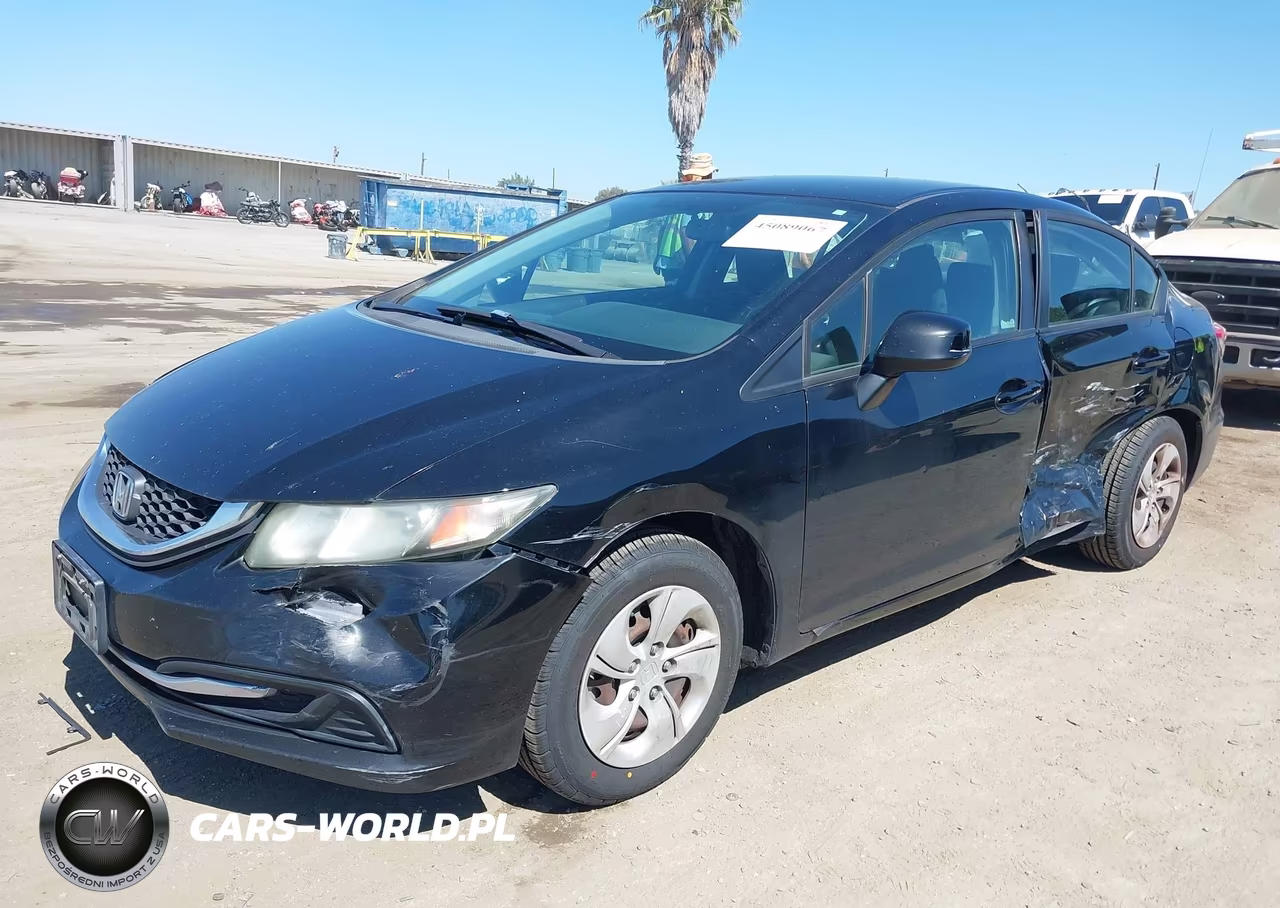 2013 Honda Civic Lx VIN:19XFB2F52DE295523 - 2