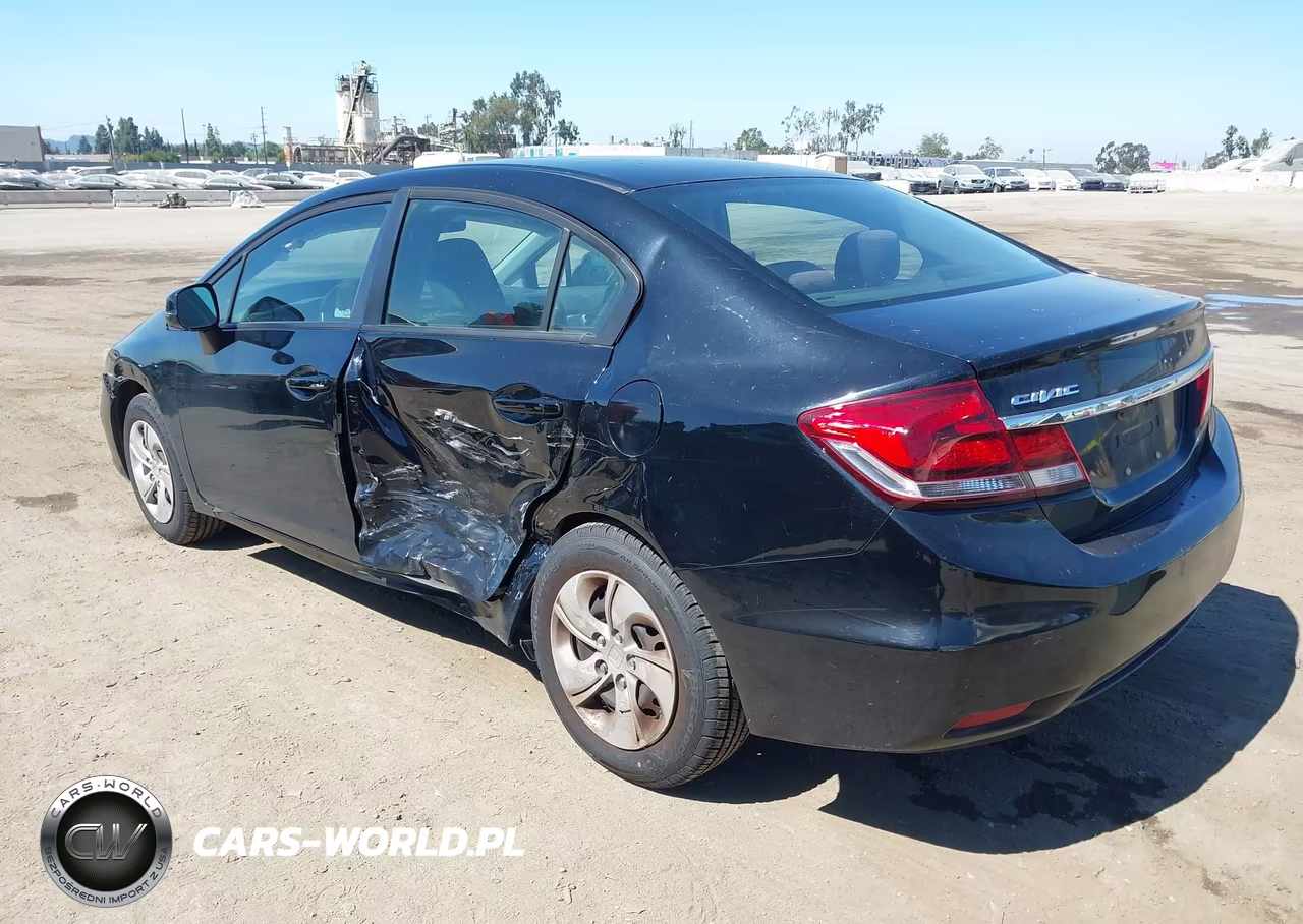 2013 Honda Civic Lx VIN:19XFB2F52DE295523 - 3