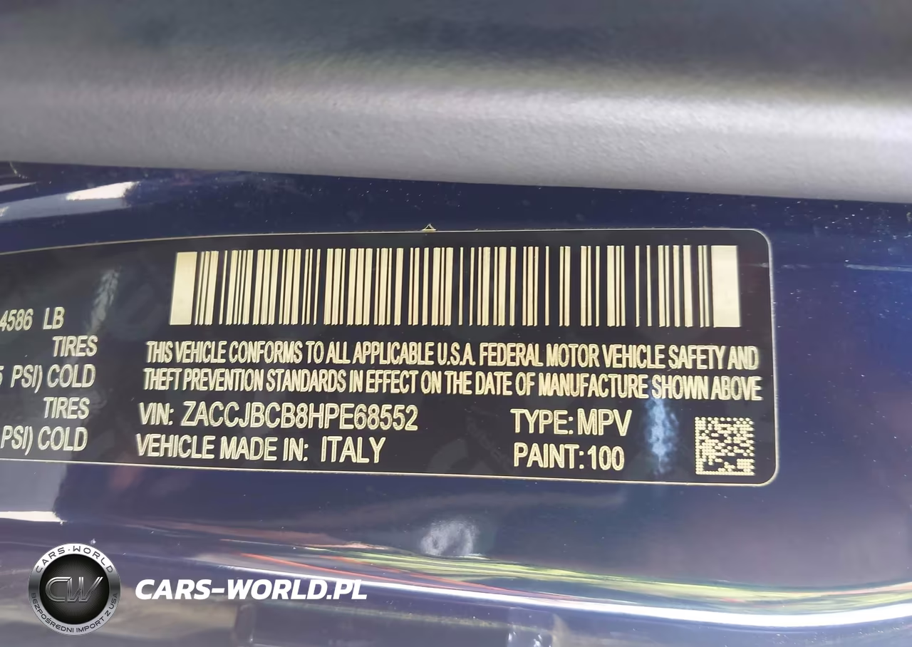 2017 Jeep Renegade Trailhawk 4X4 VIN:ZACCJBCB8HPE68552 - 9