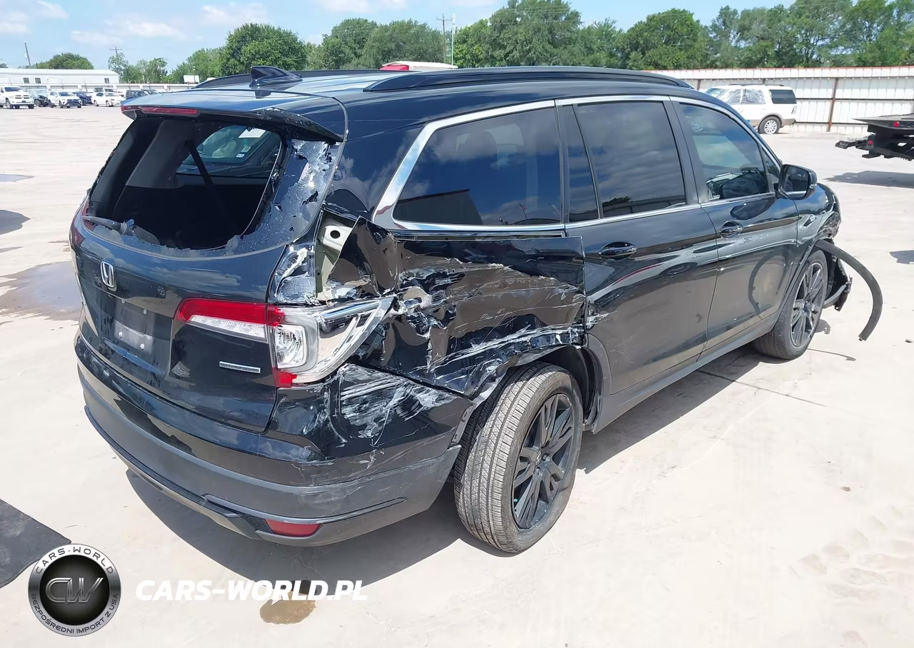 2021 Honda Pilot 2Wd Special Edition VIN:5FNYF5H26MB047416 - 4