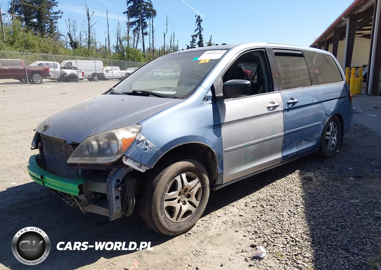 2006 Honda Odyssey Ex-L VIN:5FNRL38706B089340 - 2