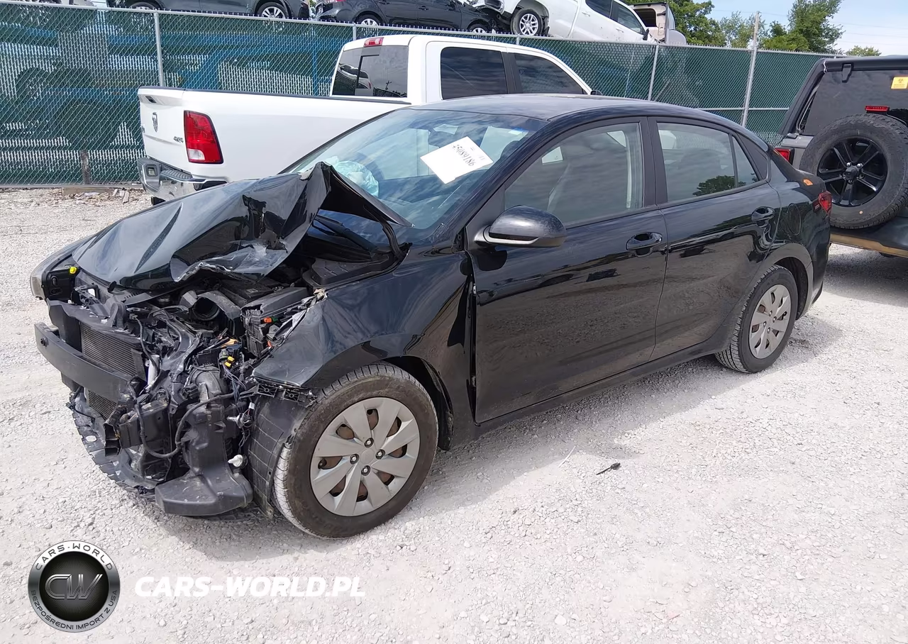 2020 Kia Rio Lx VIN:3KPA24AD4LE328671 - 2