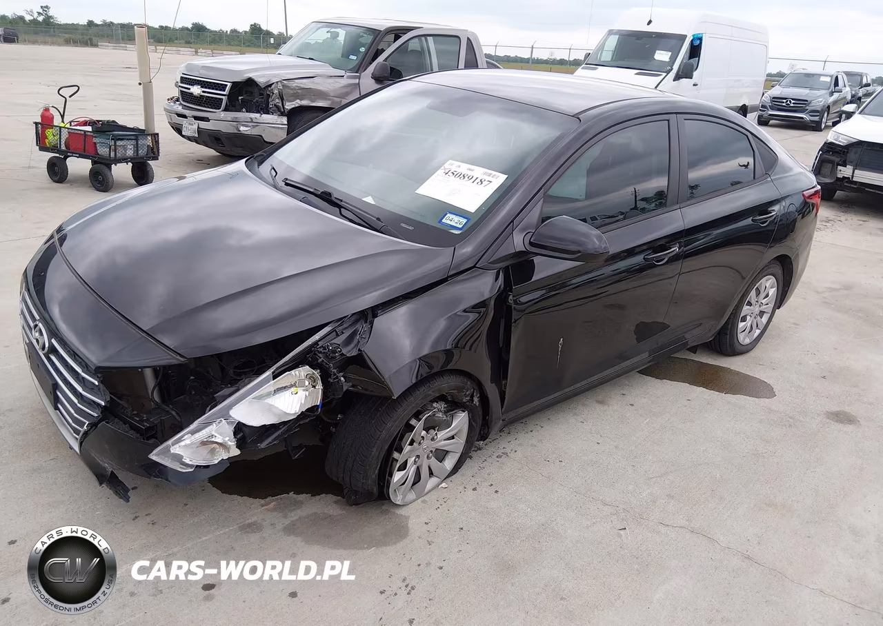 2021 Hyundai Accent Se VIN:3KPC24A61ME139102 - 2