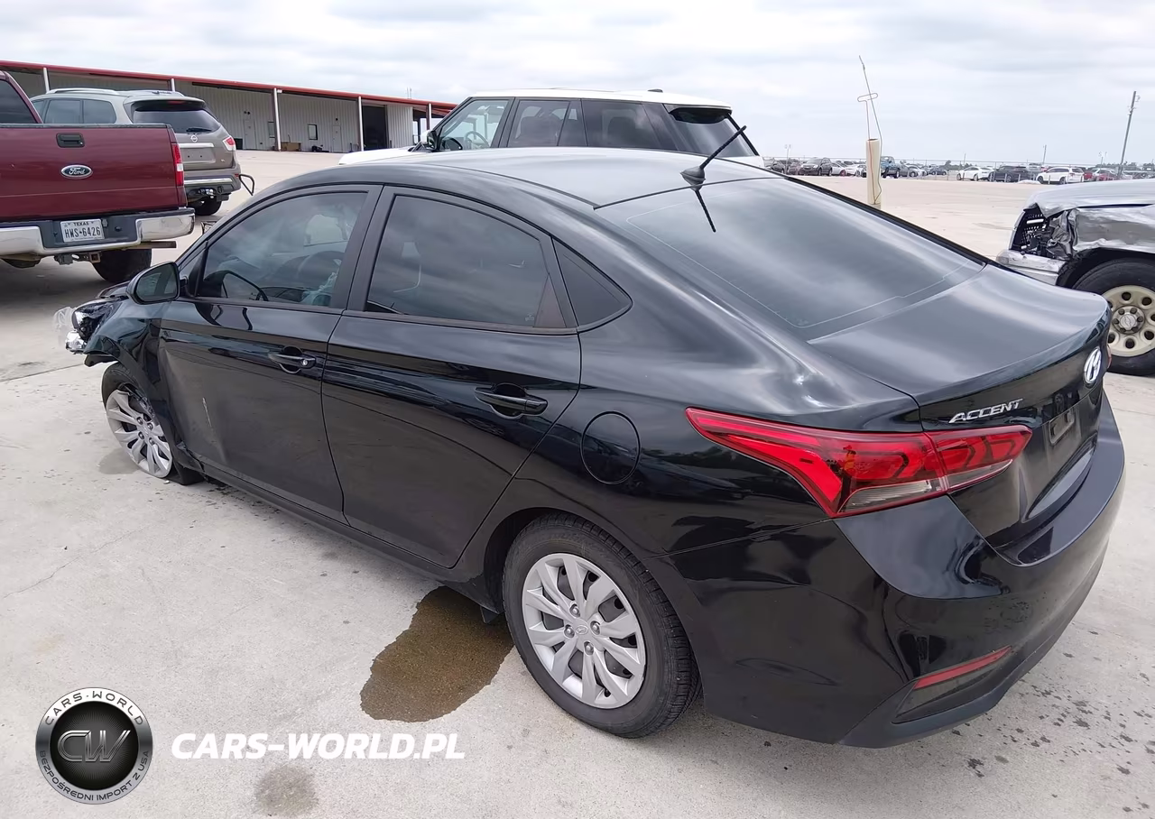 2021 Hyundai Accent Se VIN:3KPC24A61ME139102 - 3