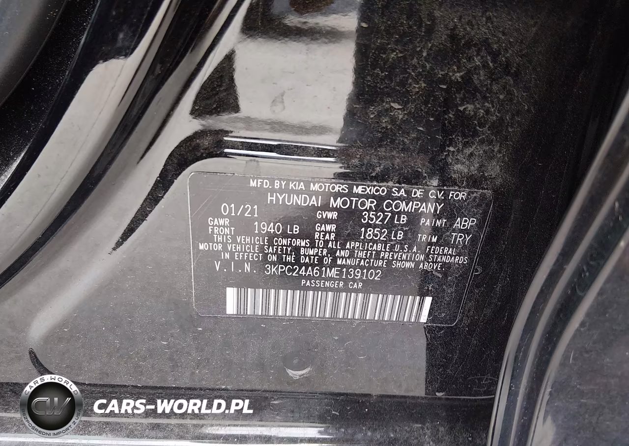 2021 Hyundai Accent Se VIN:3KPC24A61ME139102 - 9
