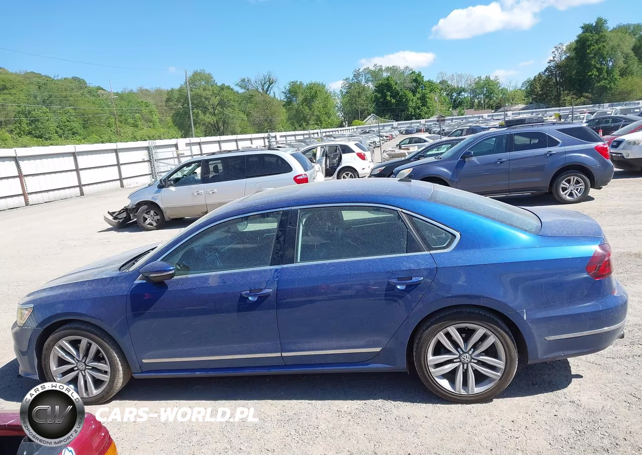 2017 Volkswagen Passat 1.8T Se VIN:1VWGT7A36HC039433 - 14
