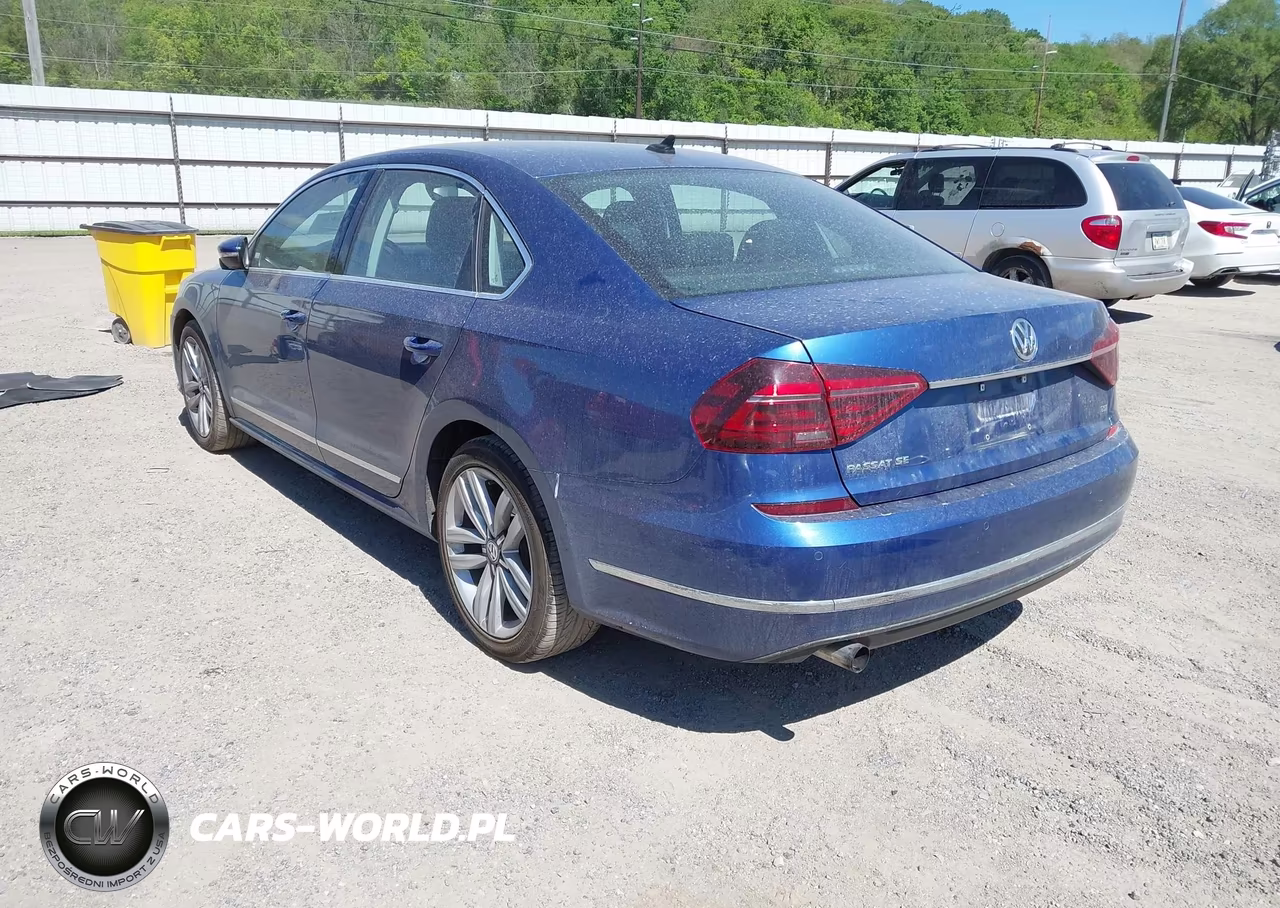 2017 Volkswagen Passat 1.8T Se VIN:1VWGT7A36HC039433 - 3