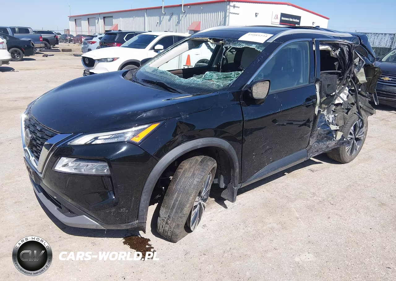 2021 Nissan Rogue Sv Fwd VIN:5N1AT3BA1MC722662 - 2