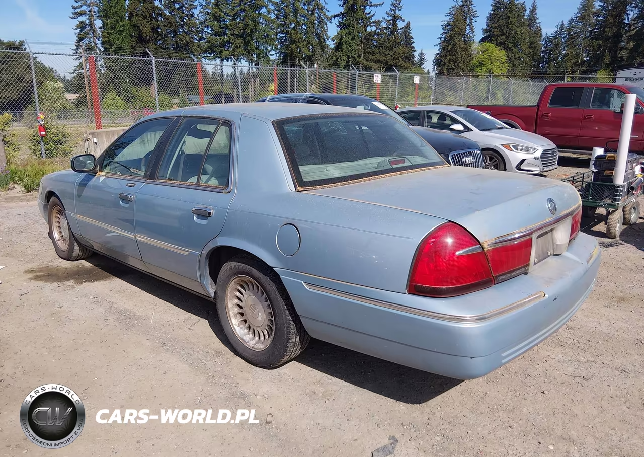 2002 Mercury Grand Marquis Ls VIN:2MEFM75W82X641386 - 3