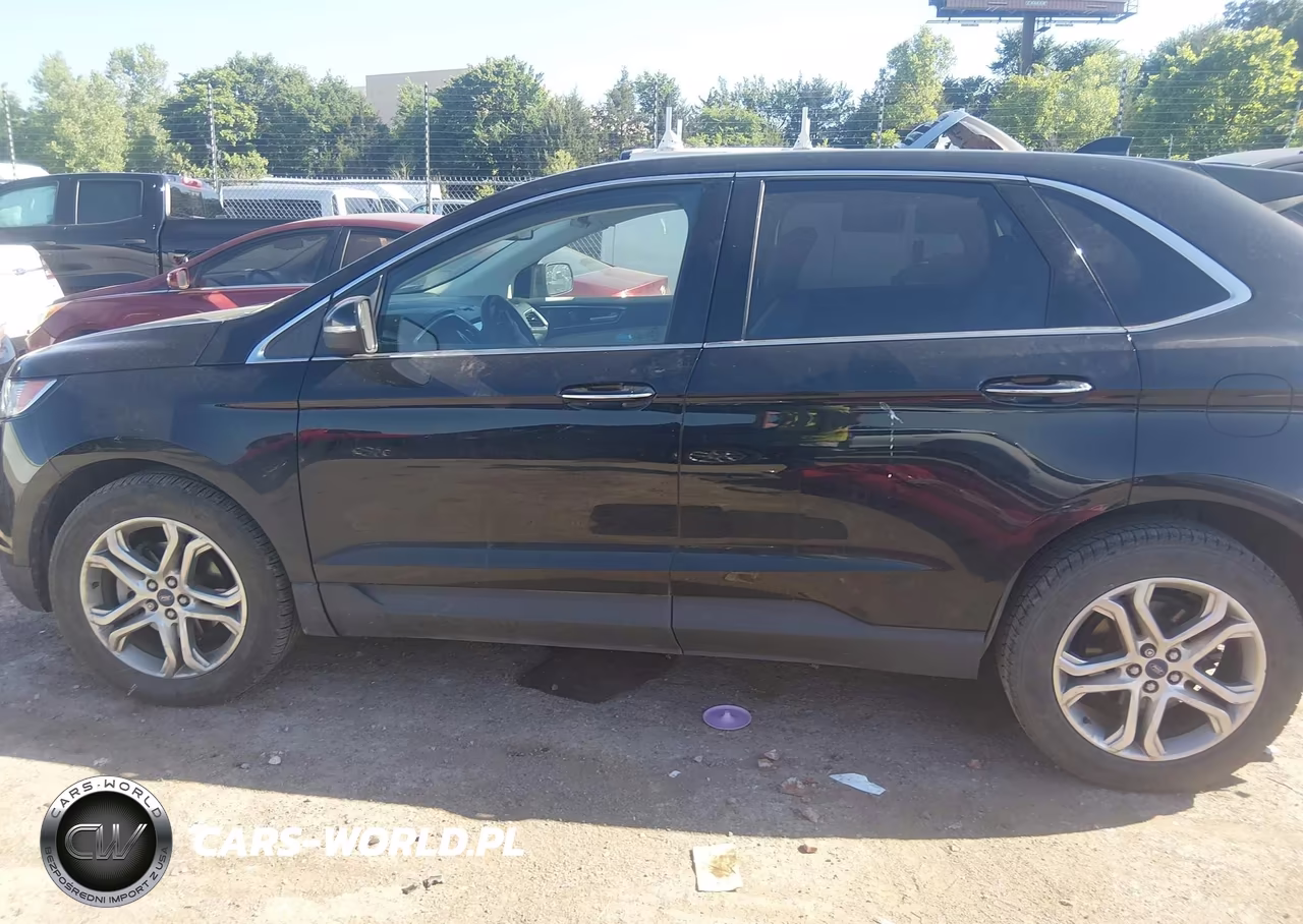 2017 Ford Edge Titanium VIN:2FMPK3K92HBB12603 - 14