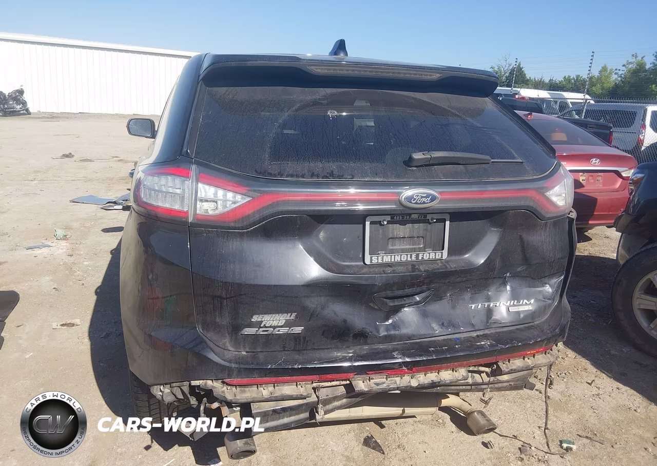 2017 Ford Edge Titanium VIN:2FMPK3K92HBB12603 - 16