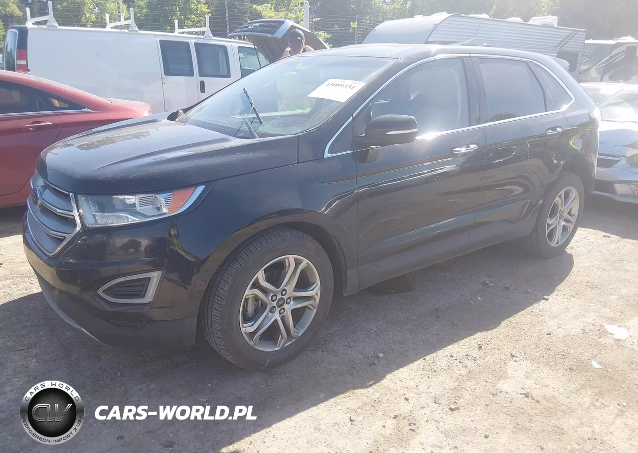 2017 Ford Edge Titanium VIN:2FMPK3K92HBB12603 - 2