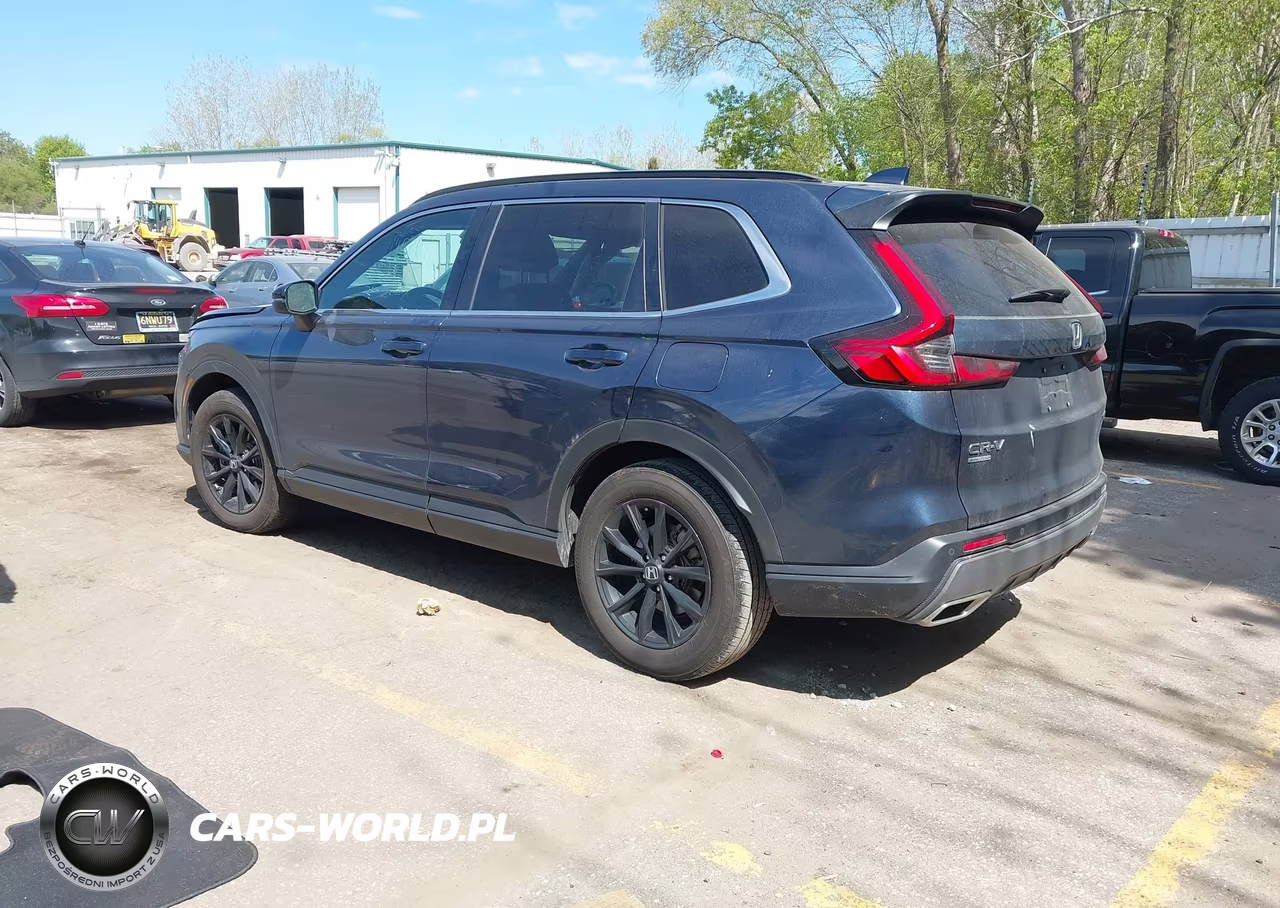 2025 Honda Cr-V Hybrid Sport-L VIN:7FARS6H81SE076706 - 3