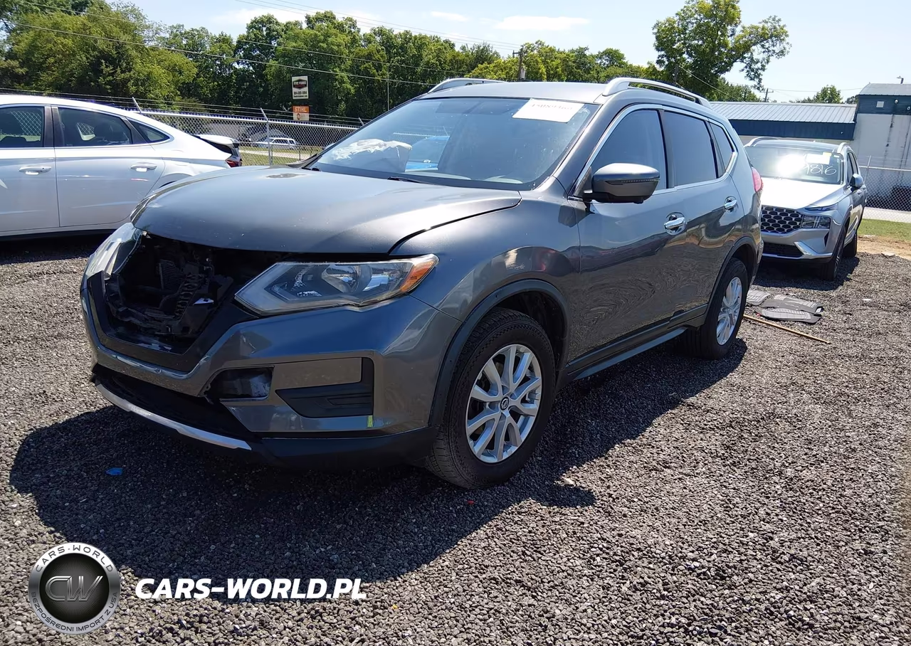 2017 Nissan Rogue Sv VIN:JN8AT2MV7HW272846 - 2