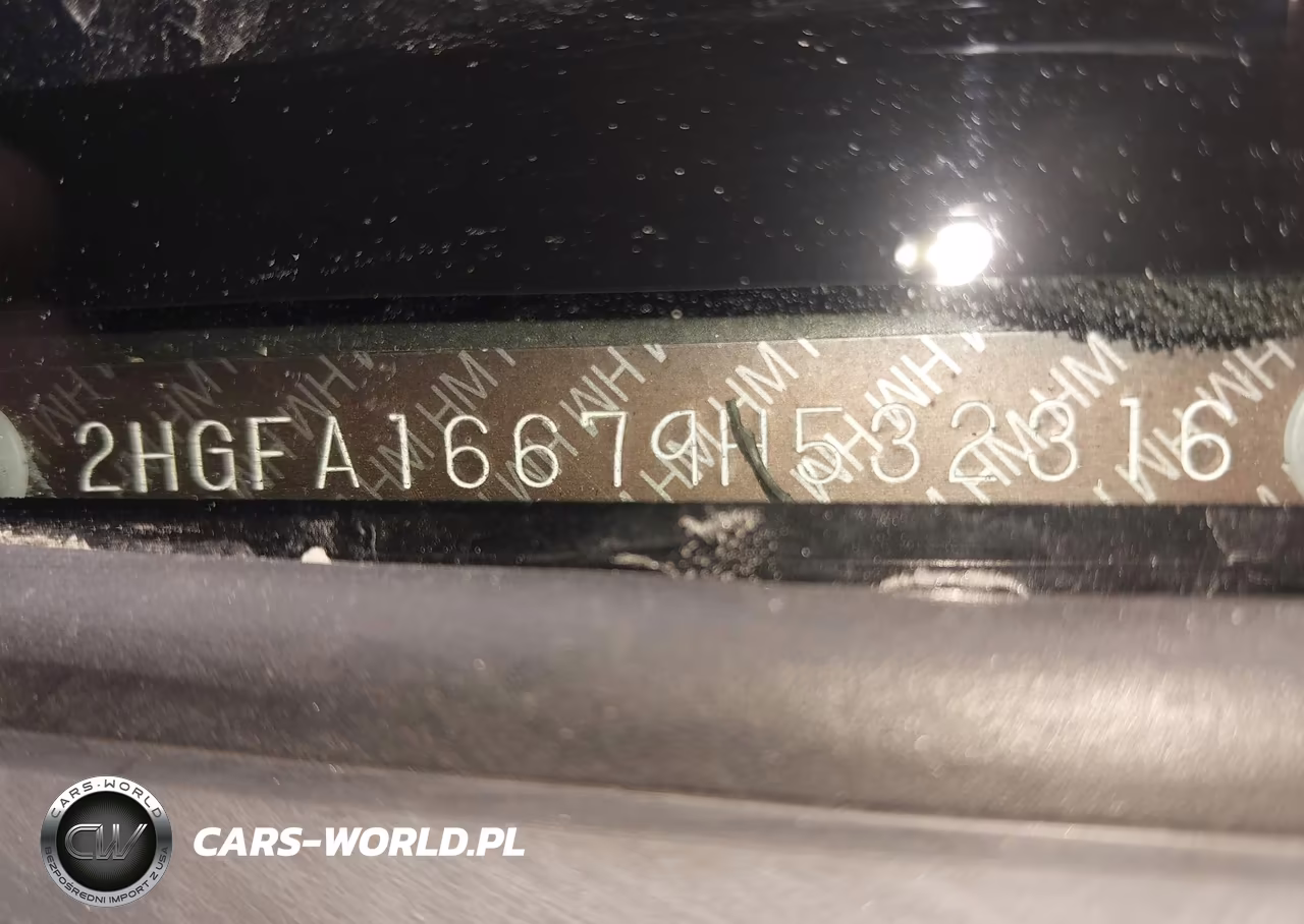 2009 Honda Civic Lx-S VIN:2HGFA16679H532316 - 9