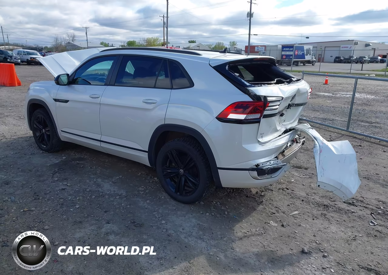 2023 Volkswagen Atlas Cross Sport 2.0T Sel R-Line Black VIN:1V2SC2CA5PC201139 - 3