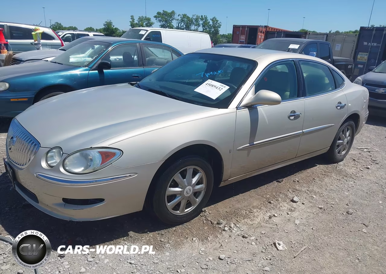 2008 Buick Lacrosse Cxl VIN:2G4WD582181266172 - 2