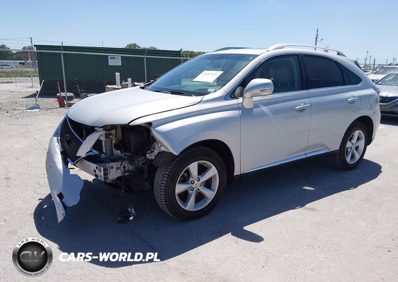 2012 Lexus Rx 350 VIN:2T2BK1BAXCC124314 - 2