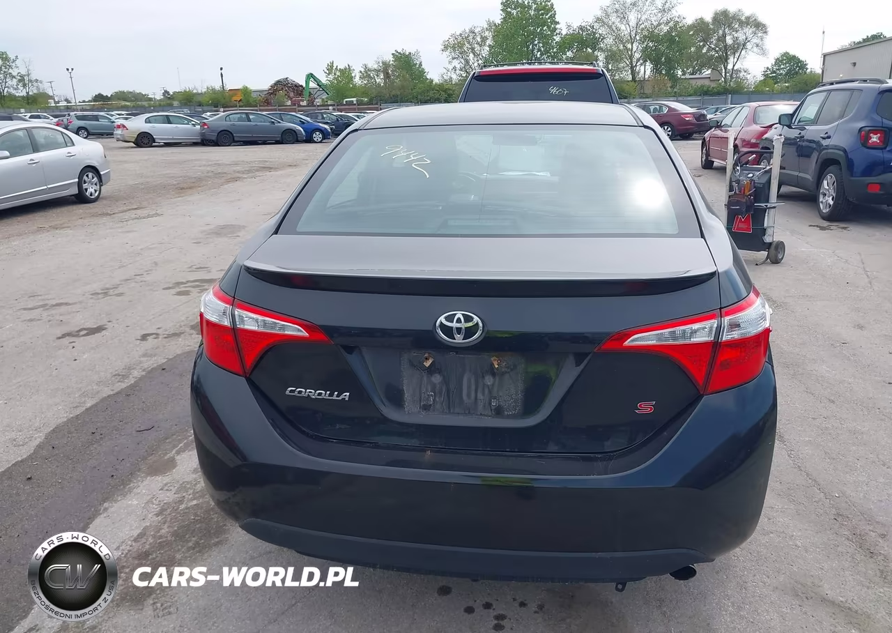 2016 Toyota Corolla S Plus VIN:2T1BURHEXGC501849 - 15