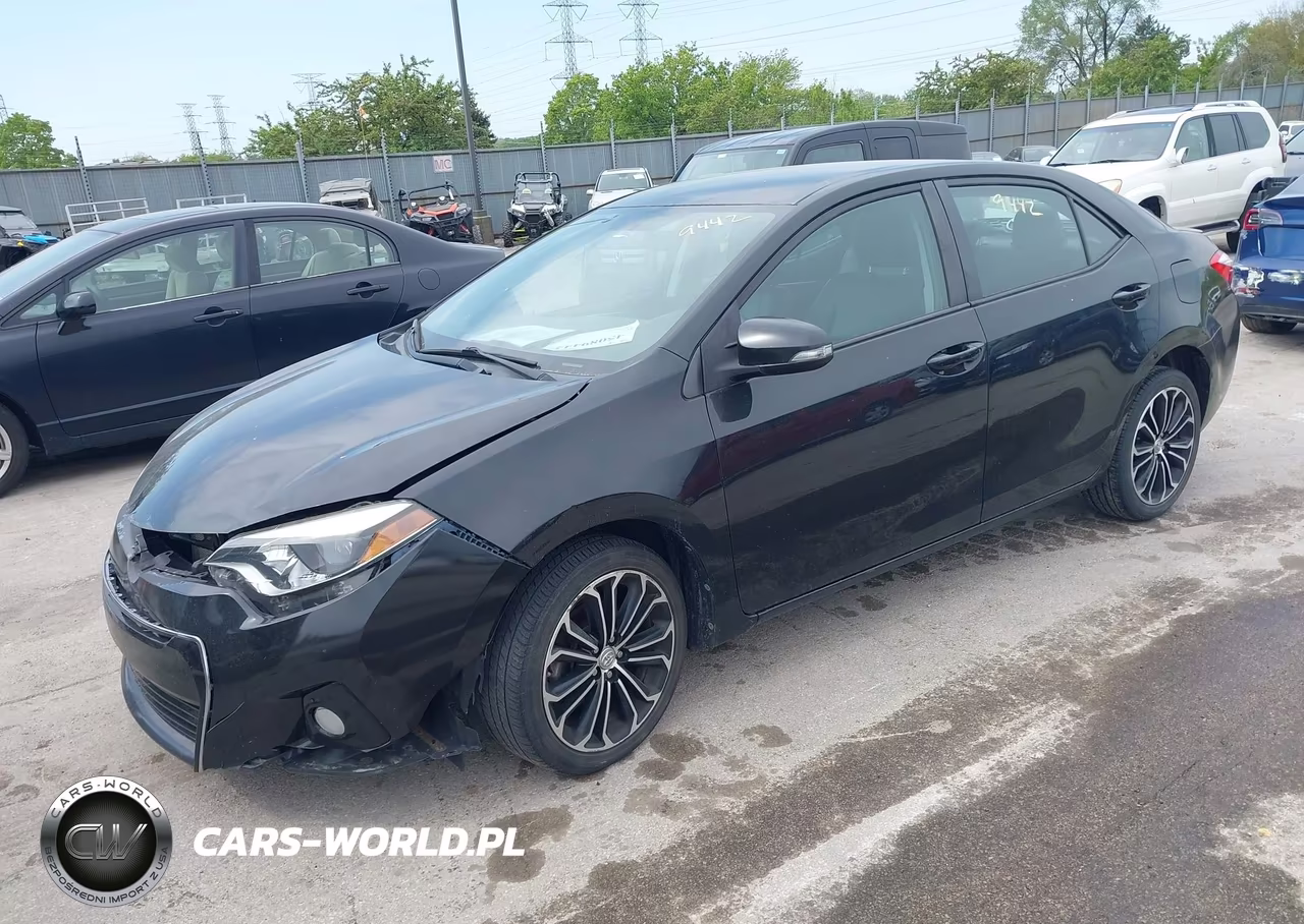 2016 Toyota Corolla S Plus VIN:2T1BURHEXGC501849 - 2