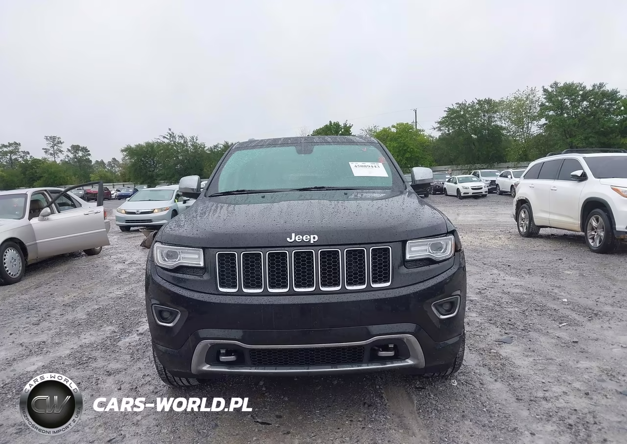 2015 Jeep Grand Cherokee Overland VIN:1C4RJECG1FC734860 - 12