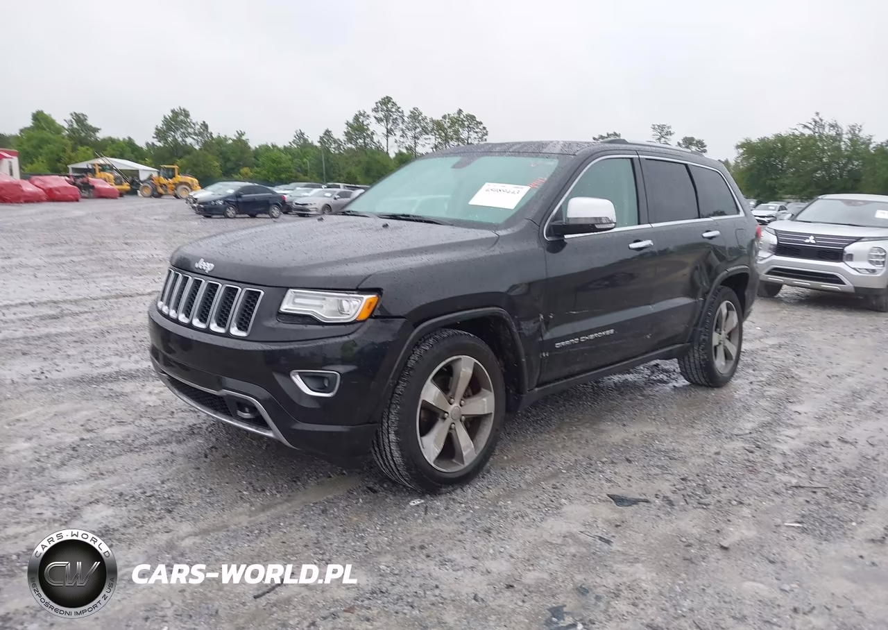 2015 Jeep Grand Cherokee Overland VIN:1C4RJECG1FC734860 - 2
