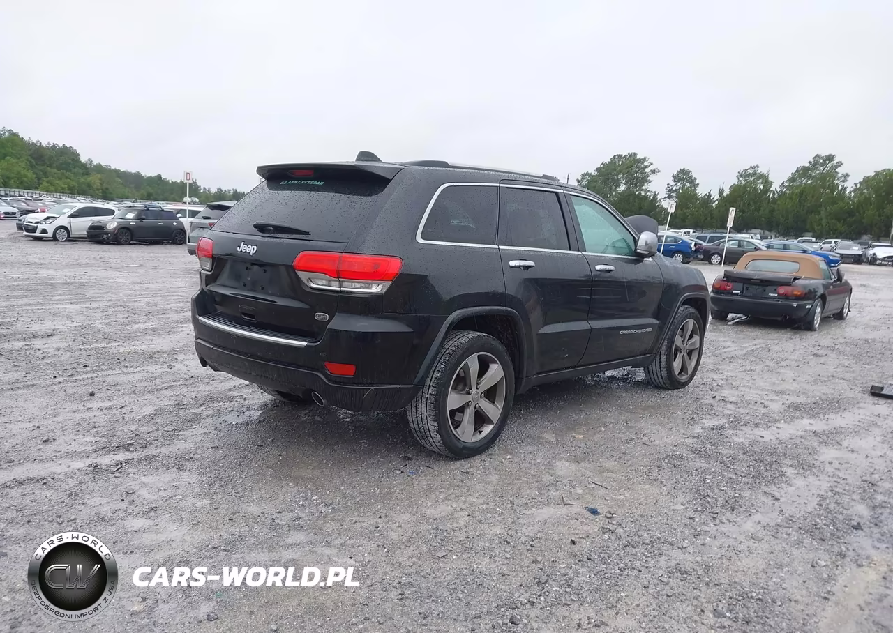 2015 Jeep Grand Cherokee Overland VIN:1C4RJECG1FC734860 - 4