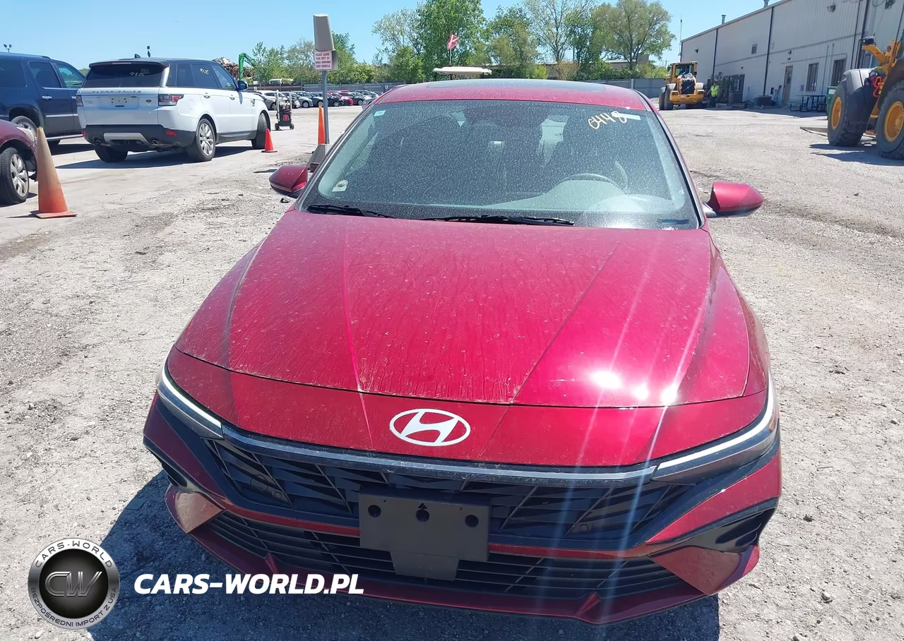 2024 Hyundai Elantra Sel VIN:KMHLS4DG2RU787377 - 13