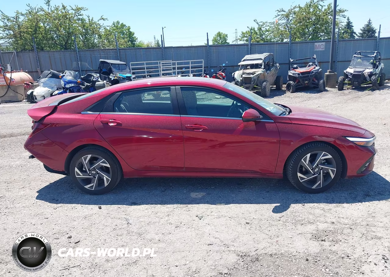 2024 Hyundai Elantra Sel VIN:KMHLS4DG2RU787377 - 14