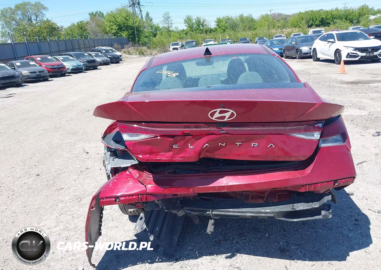 2024 Hyundai Elantra Sel VIN:KMHLS4DG2RU787377 - 17