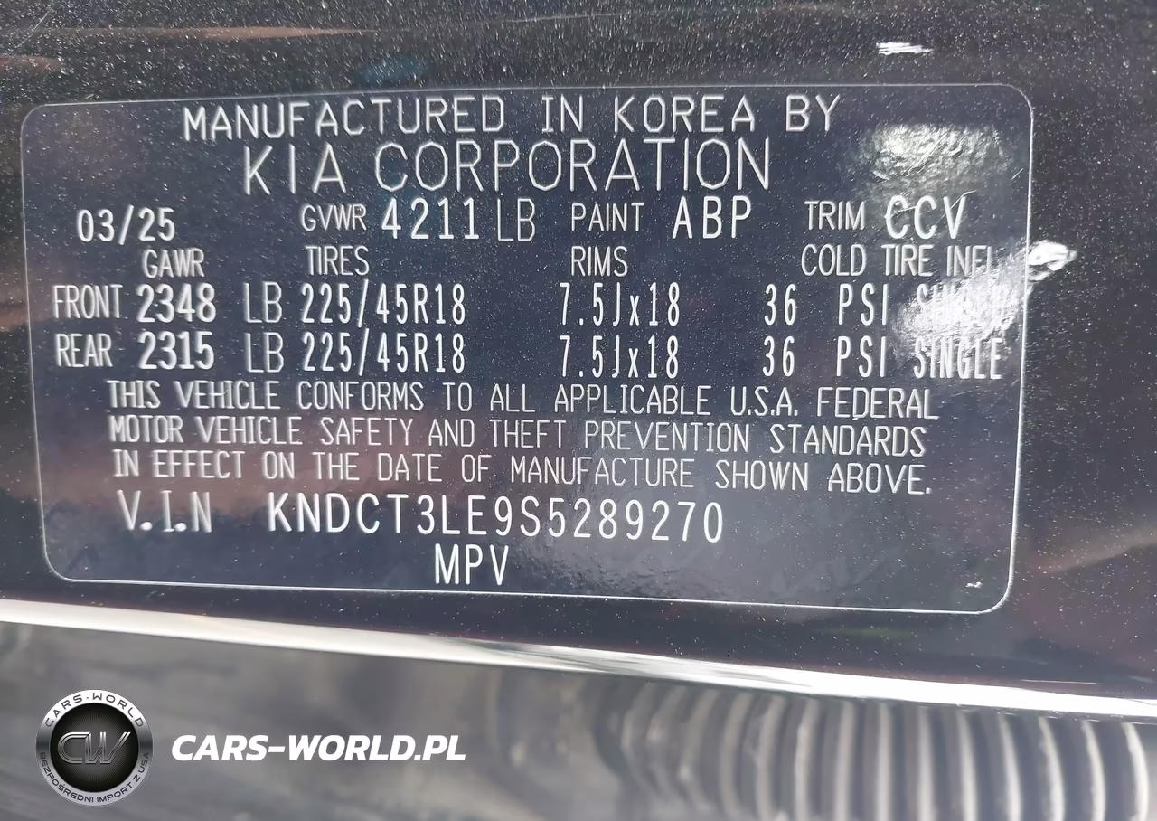 2025 Kia Niro Sx Touring VIN:KNDCT3LE9S5289270 - 9