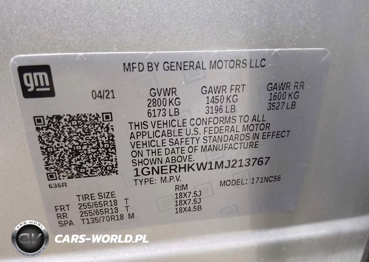 2021 Chevrolet Traverse Fwd Lt Leather VIN:1GNERHKW1MJ213767 - 9