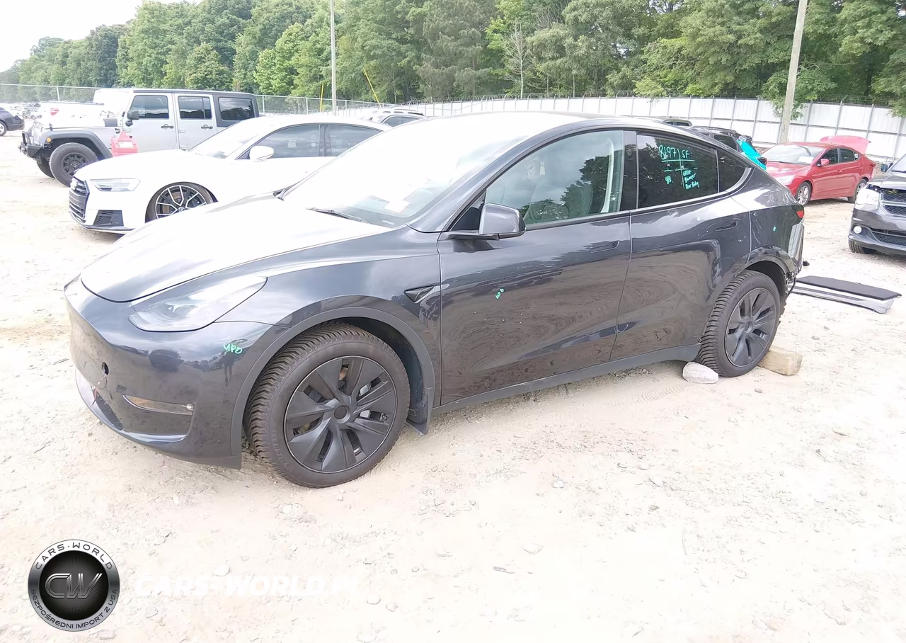 2024 Tesla Model Y Long Range Dual Motor All-Wheel Drive VIN:7SAYGAEE3RF163784 - 2