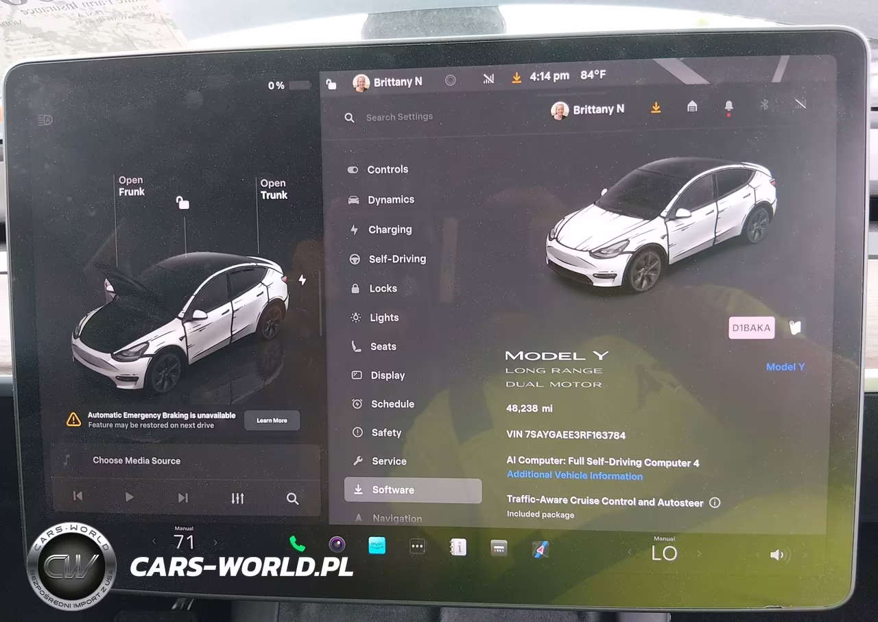 2024 Tesla Model Y Long Range Dual Motor All-Wheel Drive VIN:7SAYGAEE3RF163784 - 7