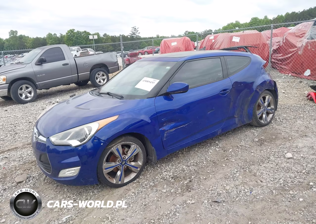 2012 Hyundai Veloster Base W-Black VIN:KMHTC6AD5CU041399 - 2