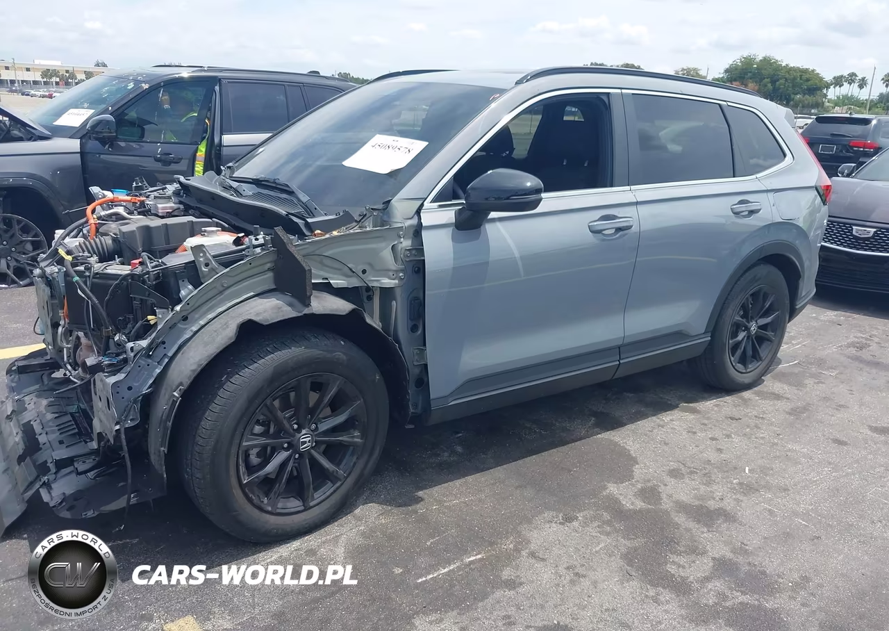 2024 Honda Cr-V Hybrid Sport VIN:7FARS5H55RE023145 - 2