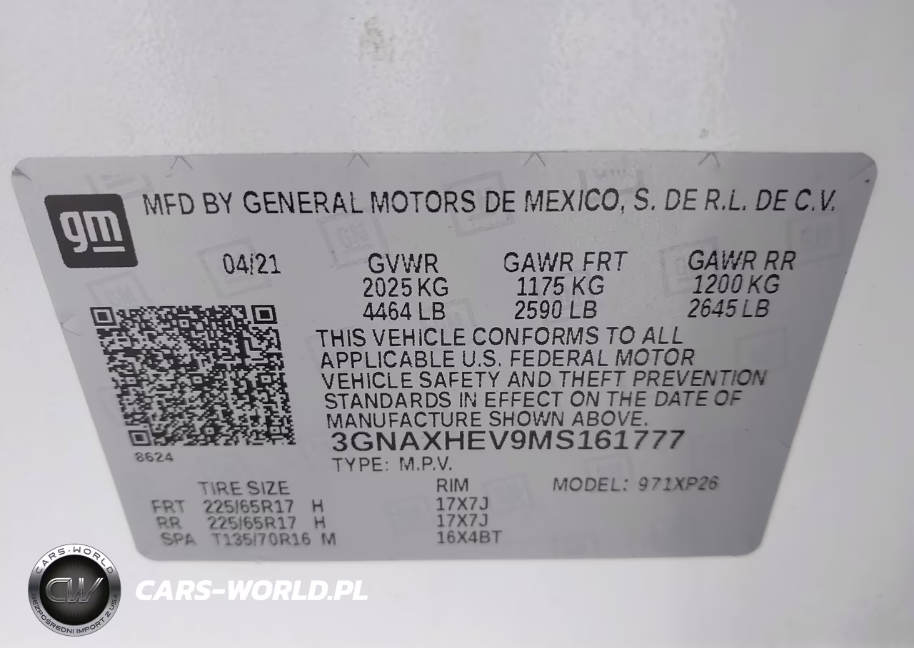 2021 Chevrolet Equinox Fwd Ls VIN:3GNAXHEV9MS161777 - 9
