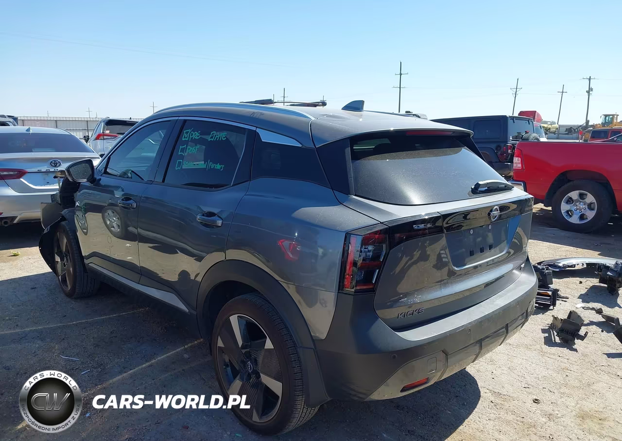 2025 Nissan Kicks Sr Fwd VIN:3N8AP6DA4SL338436 - 3