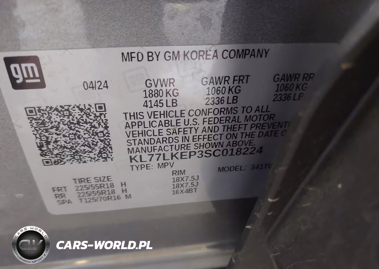 2025 Chevrolet Trax Fwd Activ VIN:KL77LKEP3SC018224 - 9