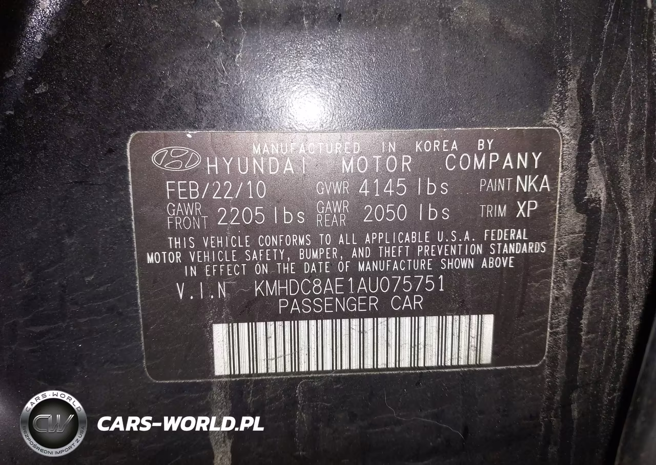 2010 Hyundai Elantra Touring Se VIN:KMHDC8AE1AU075751 - 9