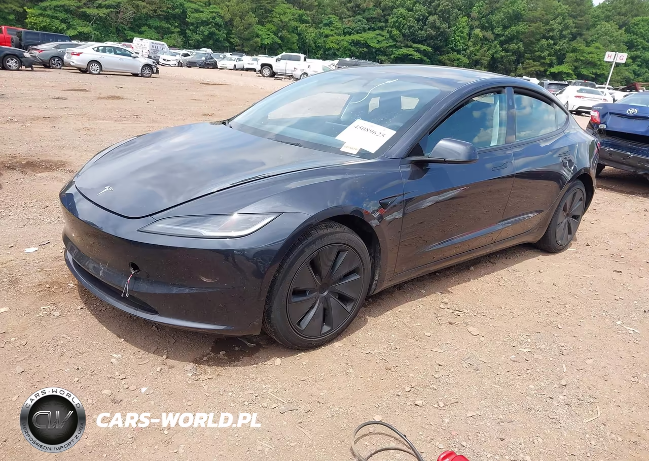 2024 Tesla Model 3 Long Range Dual Motor All-Wheel Drive-Rear-Wheel Drive VIN:5YJ3E1EA0RF872666 - 2